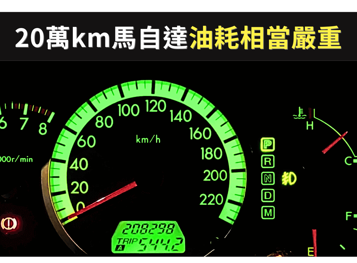 汽油精測試項目：油耗測試